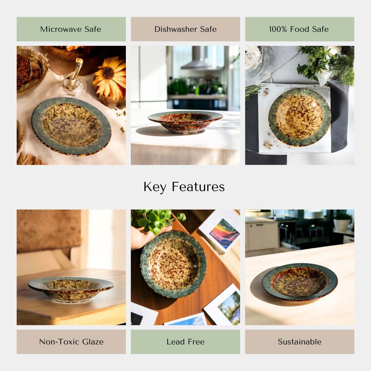 Blue Ridge Pasta Plate (Set of 2)